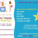 Mum2mummarket Kinross Sale - 4th June 2016